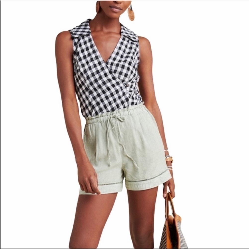 Anthropologie Cloth & Stone Rimini Pull On Shorts